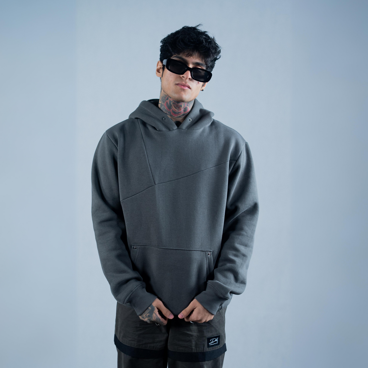 DRBL SERENE GREY FLINT HOODIE