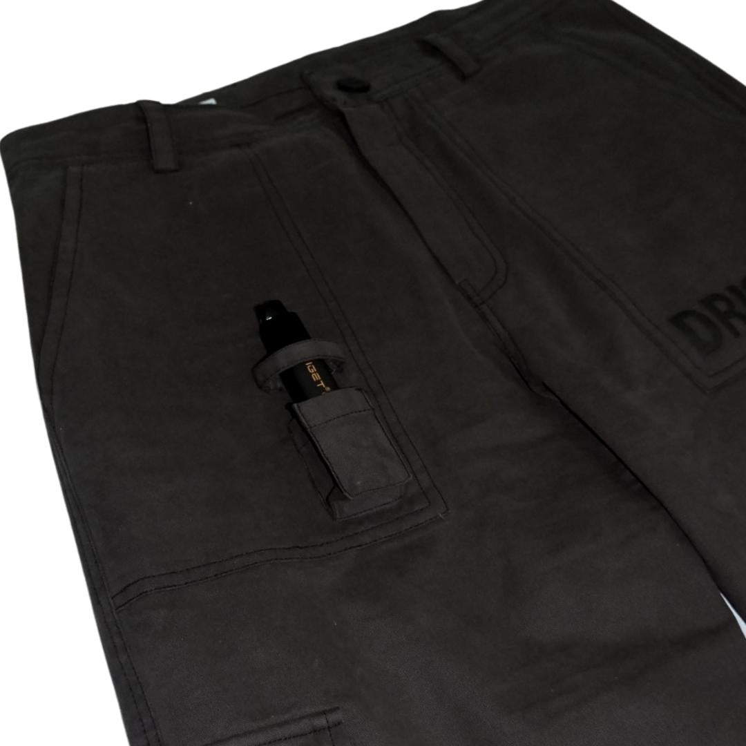 DRBL GREY ROUGH CARGOS