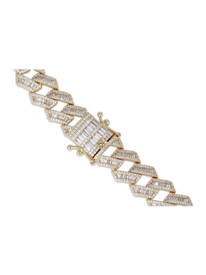 BAGUETTE PRONG CHAIN