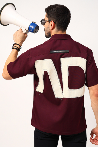 EDITABLE SHIRT – WINE