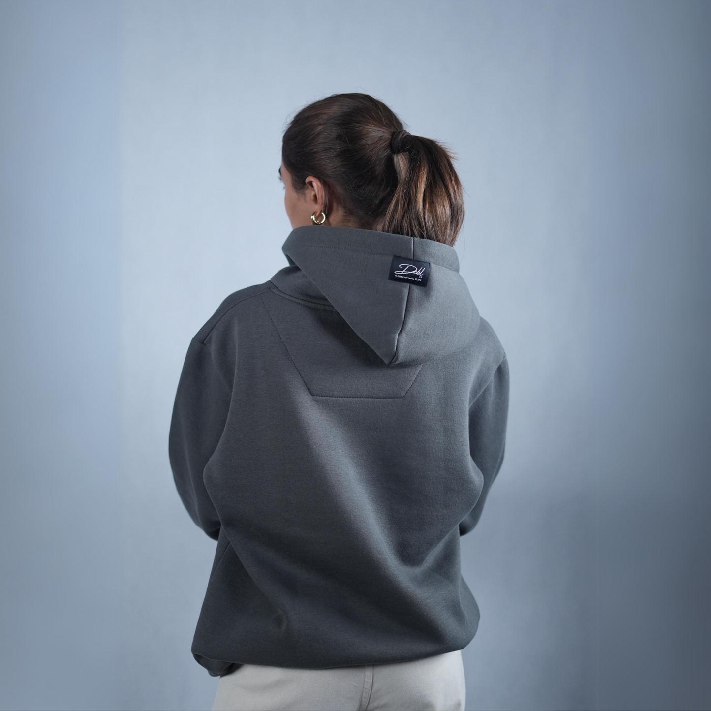 DRBL SERENE GREY FLINT HOODIE