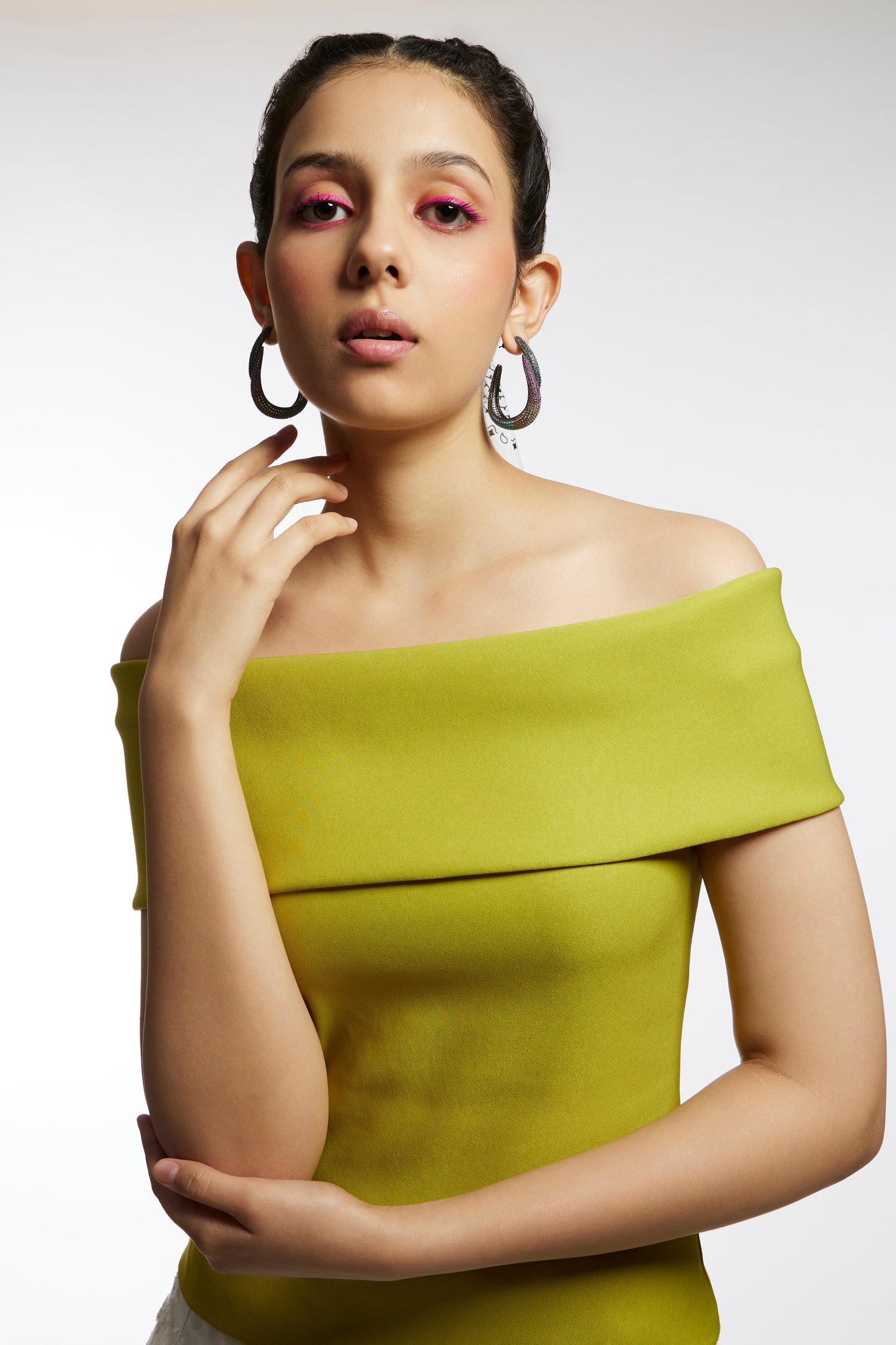 Ron Havana Interwined Multicoloured Earrings