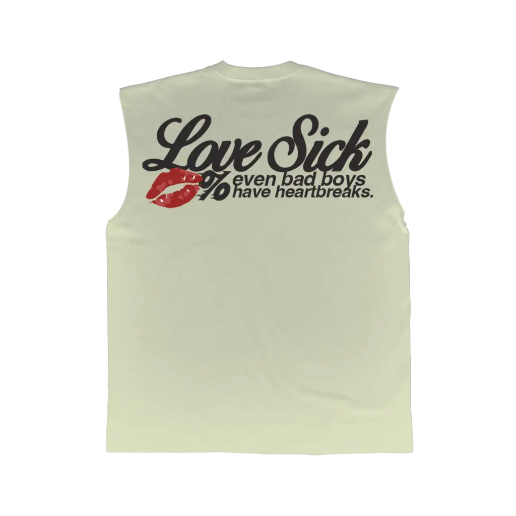 LoveSick Vest (Cement White)