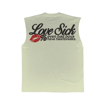 LoveSick Vest (Cement White)