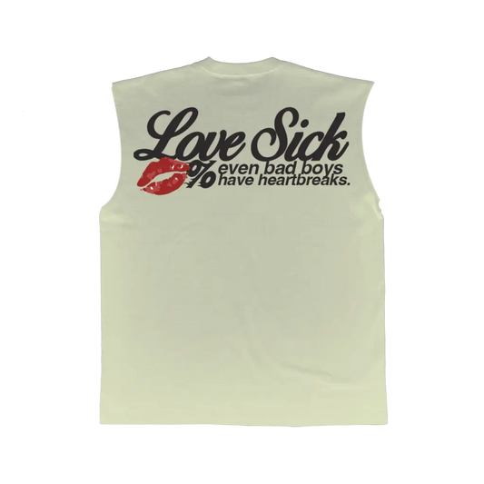 LoveSick Vest (Cement White)