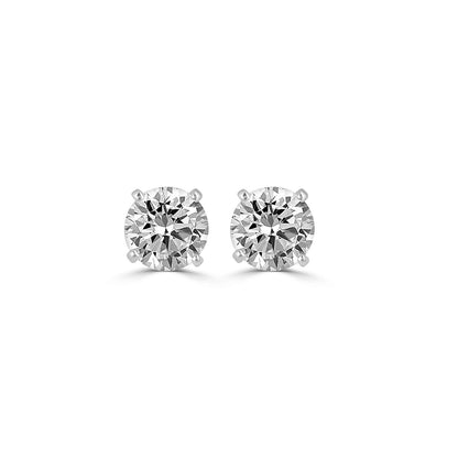 5-Carats Solitaire Studs