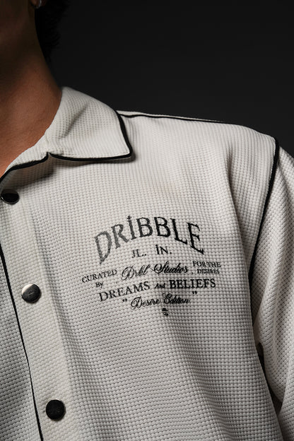 DRBL WAFFLE PHANTOM WHITE SHIRT